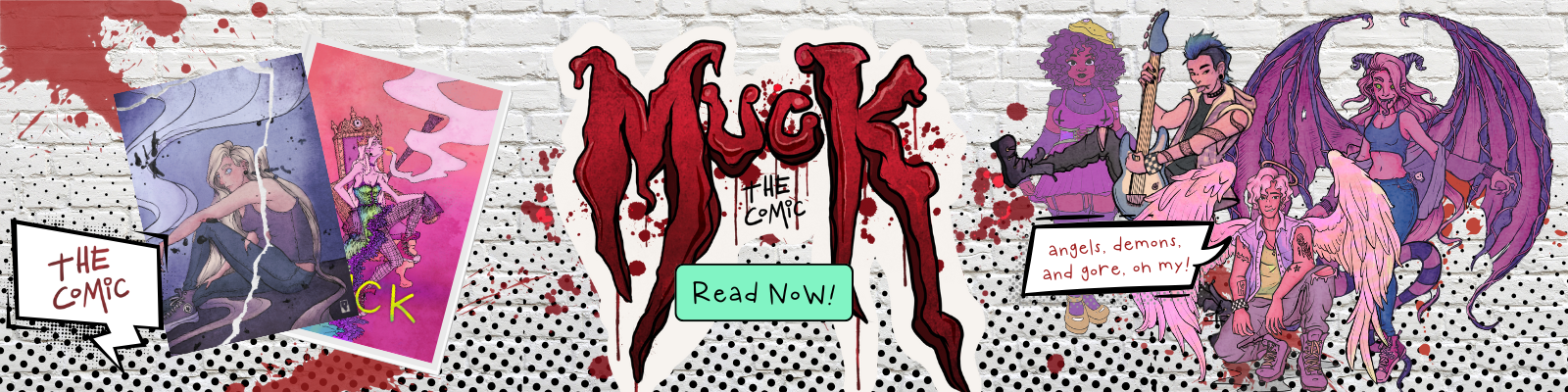 Link to MUCK the Comic by Roxanne Köbern